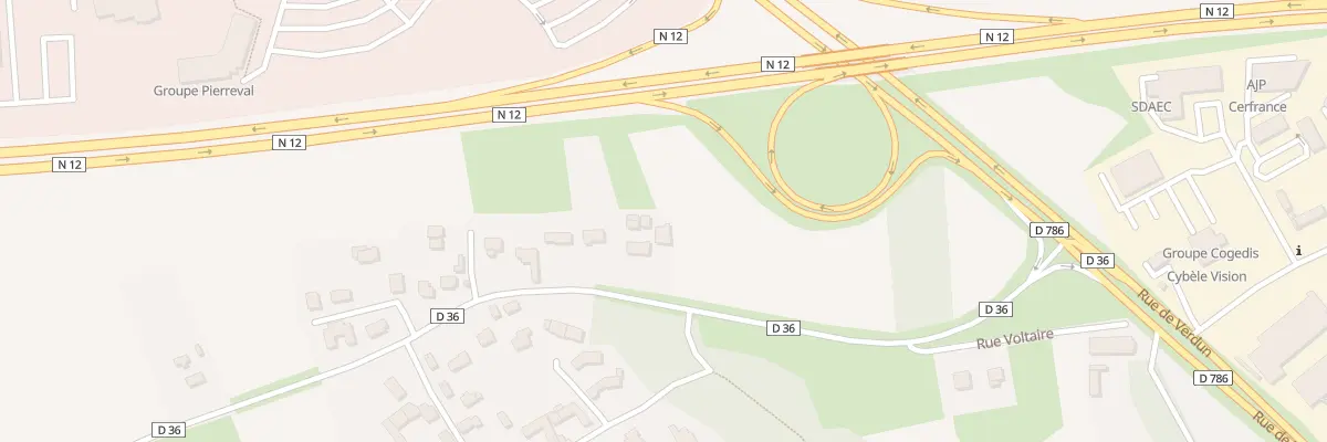 Plan du 22 Rue Voltaire à Plérin