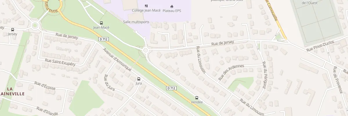 Plan du 73 Rue de Jersey à Saint-Brieuc