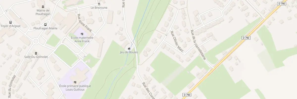 Plan du 23 Rue Olivier Marc père et fils à Ploufragan