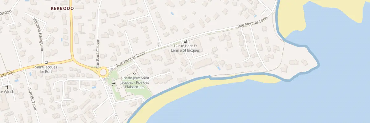 Plan du 8705 Res de la Mer à Sarzeau