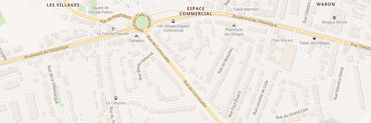 Plan du 13 Rue de Cornouaille à Saint-Brieuc