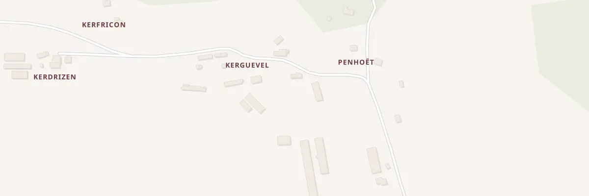 Plan du 5421 Kerguevel à Bignan