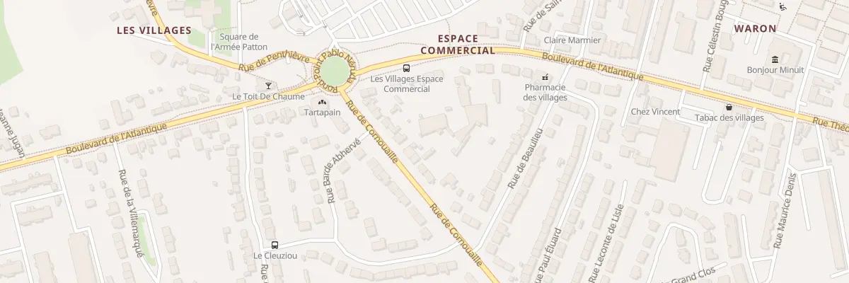 Plan du 9 Rue de Cornouaille à Saint-Brieuc