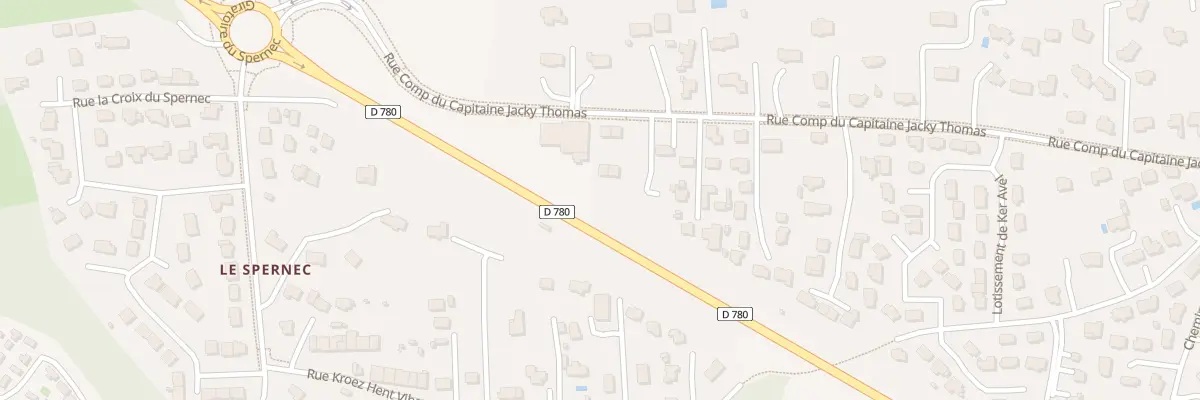 Plan du 63D Rue Comp du Cap Jacky Thomas à Sarzeau