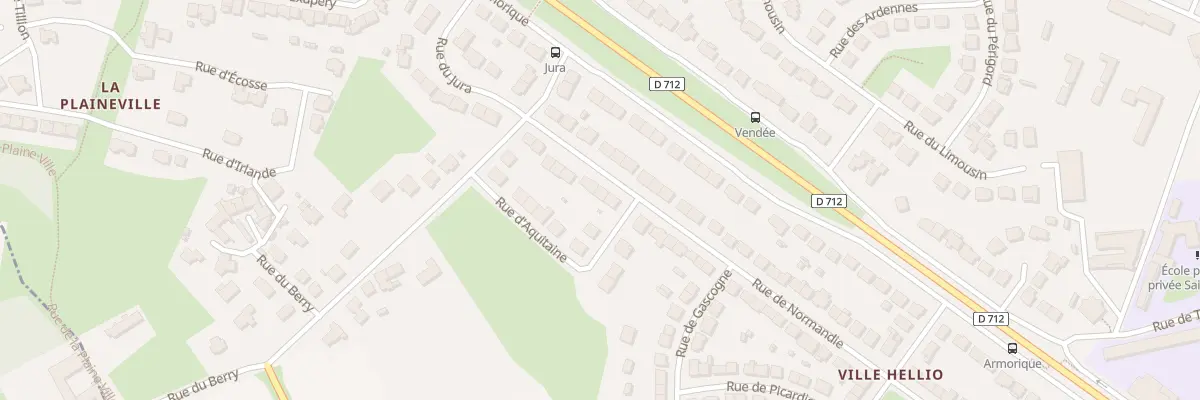 Plan du 65 Rue de Normandie à Saint-Brieuc