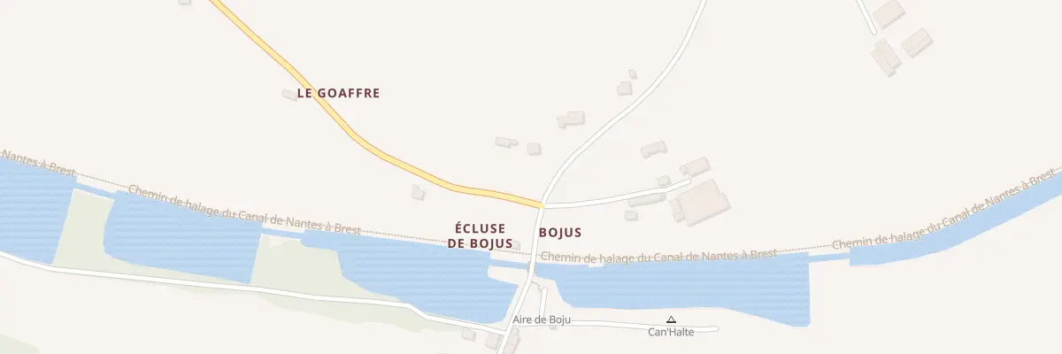 Plan du 11 Bojus à Gueltas