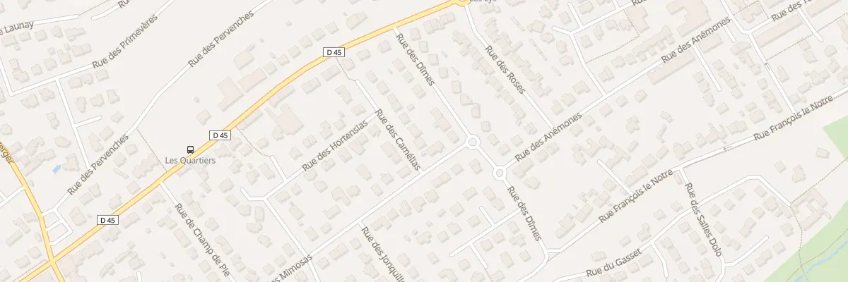 Plan du 2 Rue des Camélias à Ploufragan