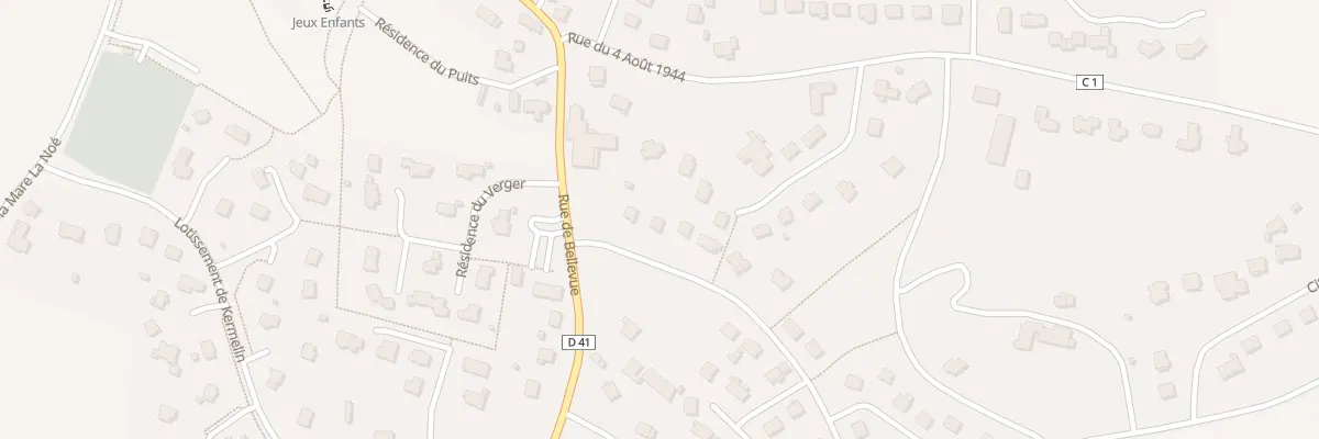 Plan du 3 Rue des Courcettes à Trévé