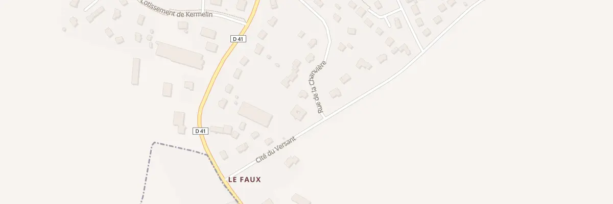 Plan du 12 Rue de la Chanvière à Trévé