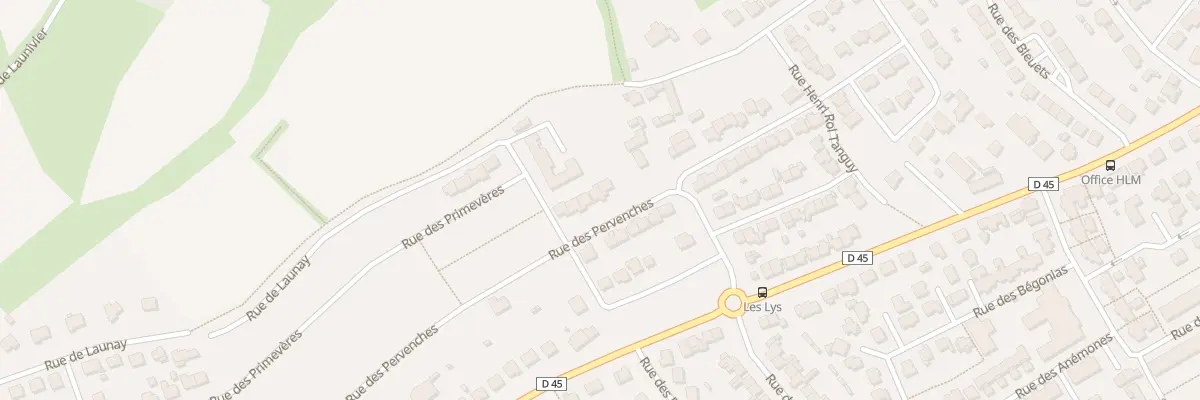 Plan du 57 Rue des Pervenches à Ploufragan