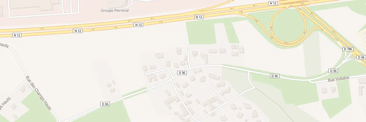 Plan du 34 Rue Voltaire à Plérin