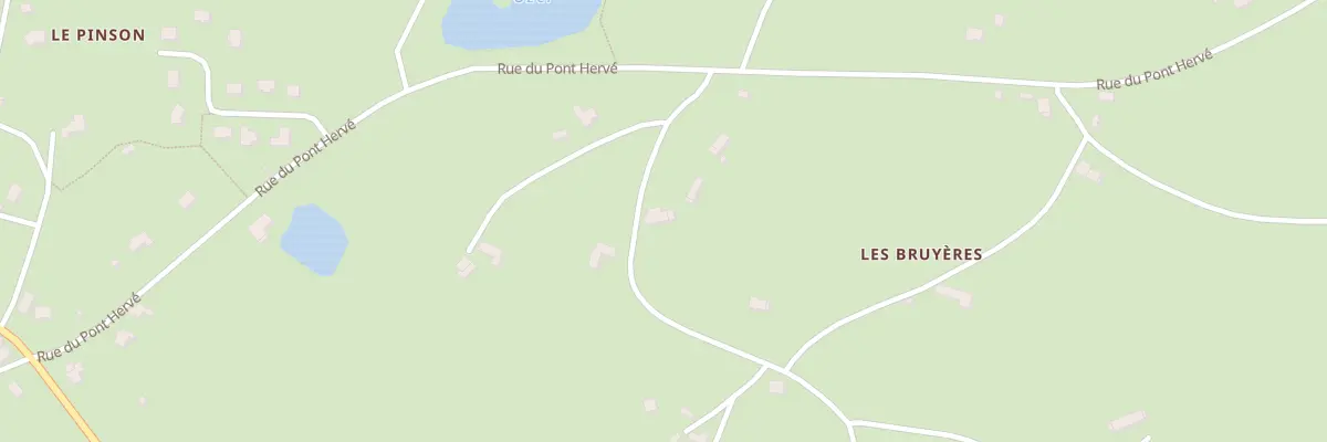 Plan du 3 Les Bruyeres à Grâce-Uzel