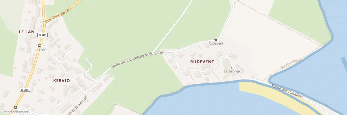 Plan du 5494 Rudevent à Île-d’Arz