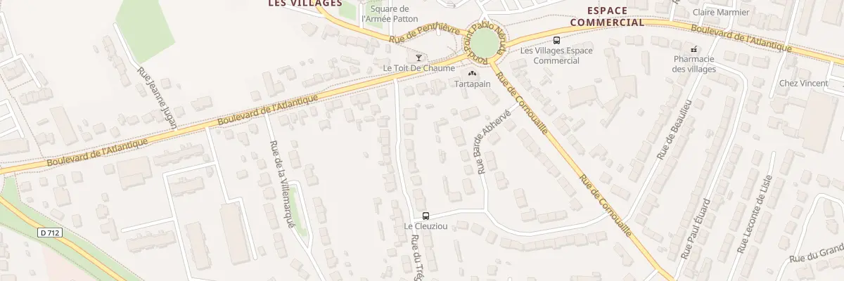 Plan du 7 Rue du Trégor à Saint-Brieuc
