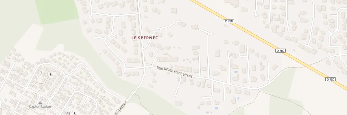Plan du 15B Rue Kroez Hent Vihan à Sarzeau