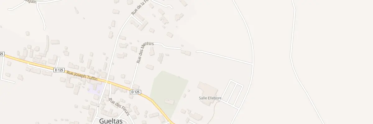 Plan du 6 Rue des Menhirs à Gueltas