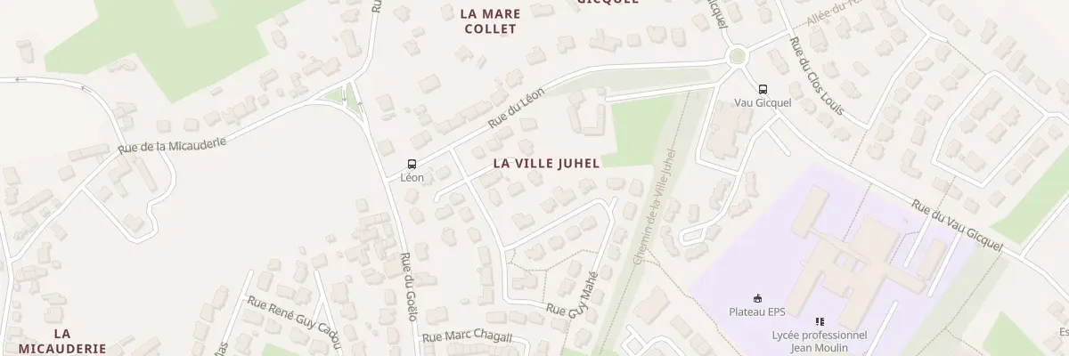 Plan du 1 Imp James Bouillé à Saint-Brieuc