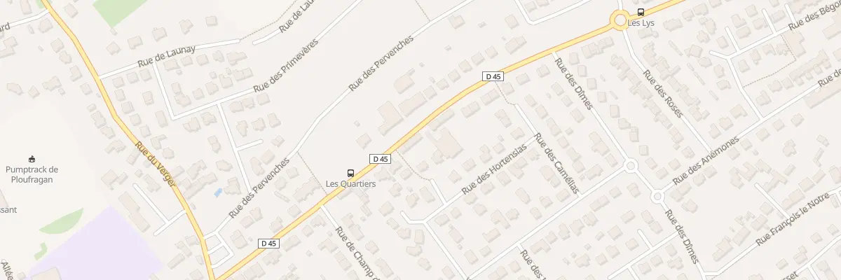 Plan du 30 Rue des Quartiers à Ploufragan