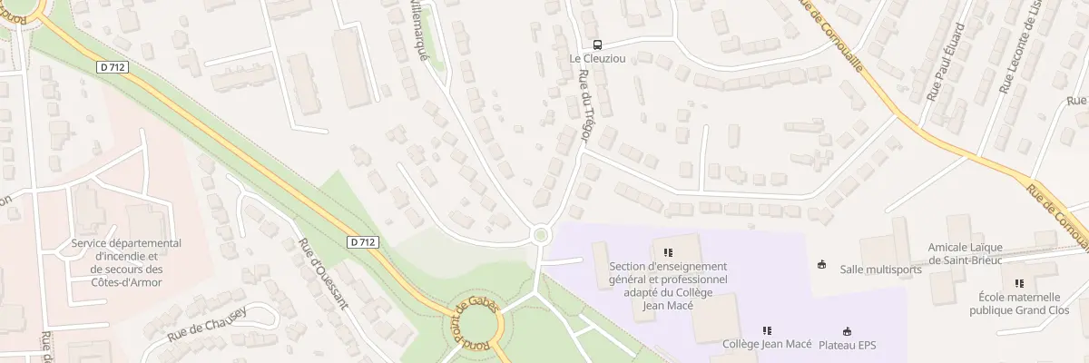 Plan du 48 Rue du Trégor à Saint-Brieuc