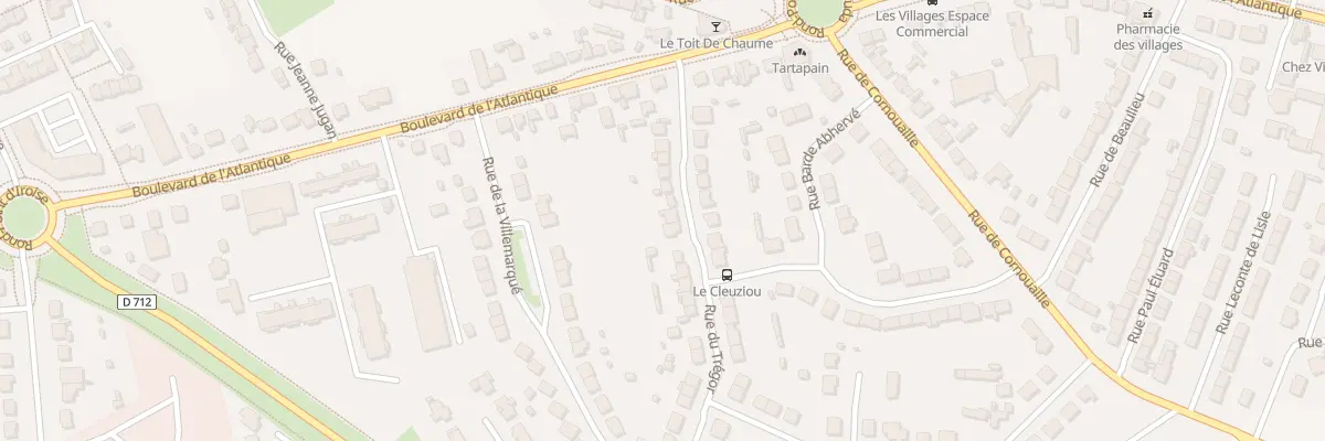 Plan du 18 Rue du Trégor à Saint-Brieuc