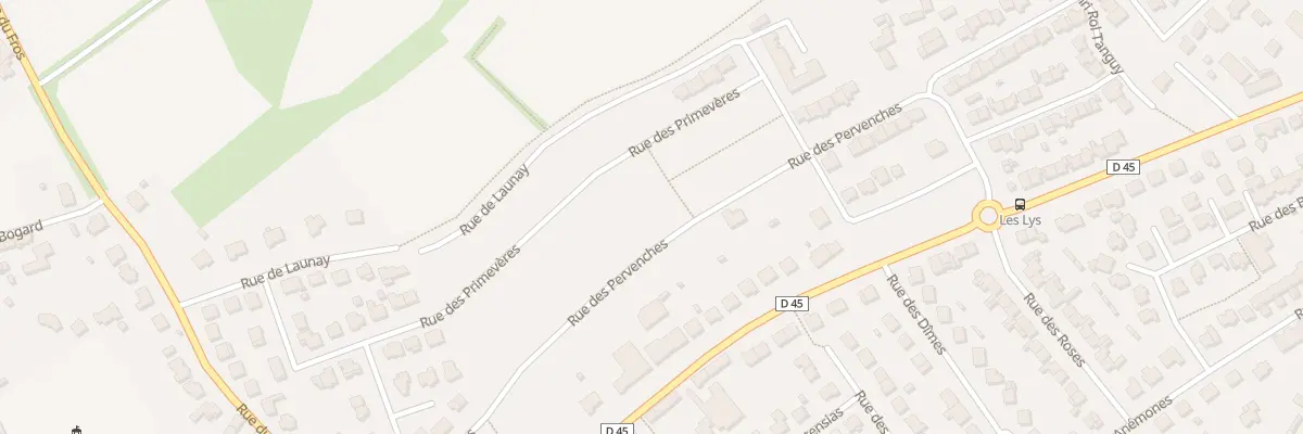 Plan du 33 Rue des Pervenches à Ploufragan