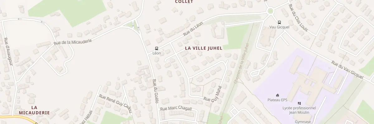 Plan du 3 Rue Guy Mahé à Saint-Brieuc