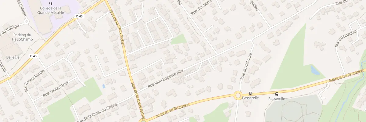 Plan du 9 Rue Jean-Baptiste Illio à Ploufragan