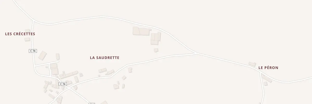 Plan du 2 La Saudrette à Plœuc-L’Hermitage