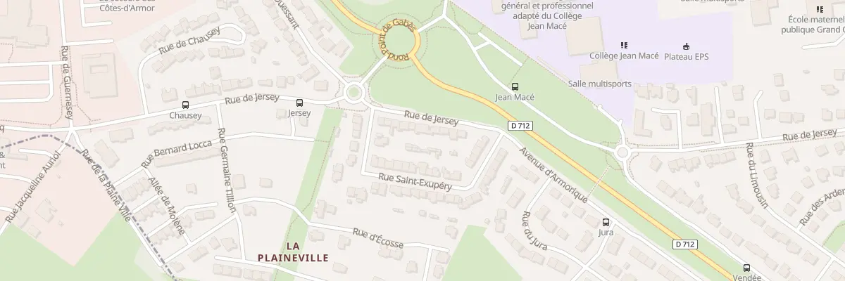 Plan du 99 Rue de Jersey à Saint-Brieuc