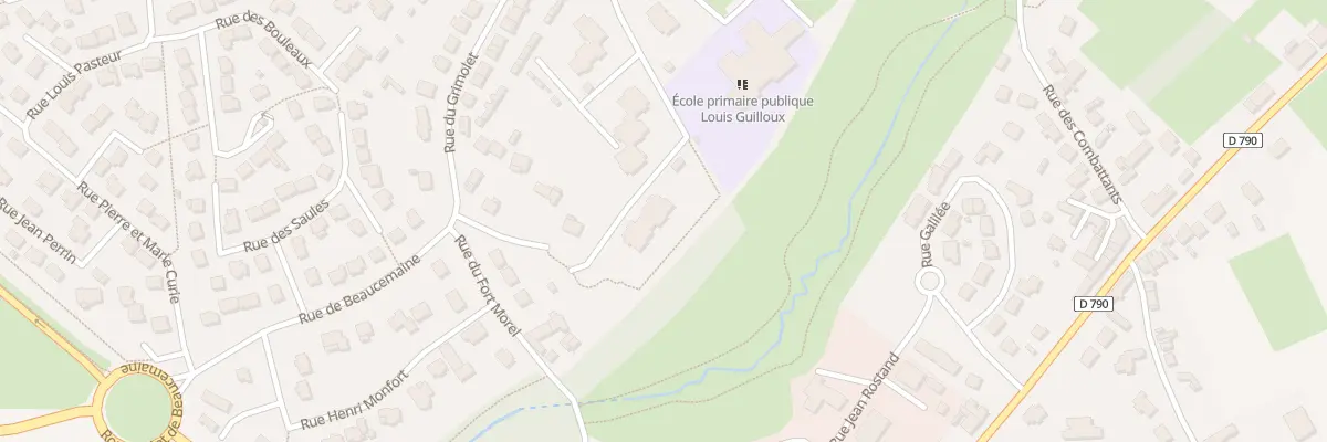 Plan du 5 Rue Jean Jaurès à Ploufragan