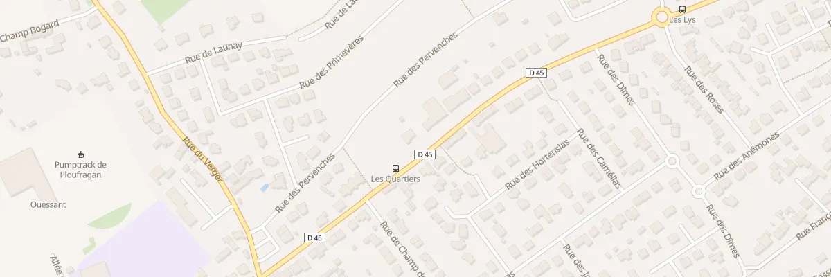Plan du 23 Rue des Quartiers à Ploufragan