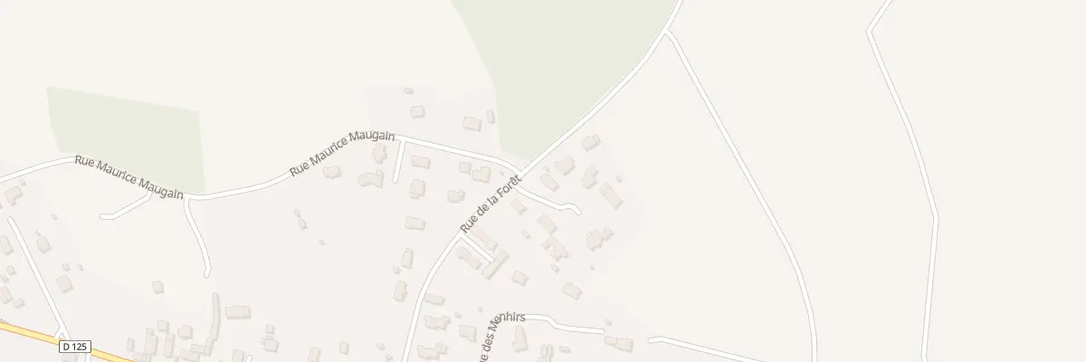 Plan du 7 Lot de la Forêt à Gueltas