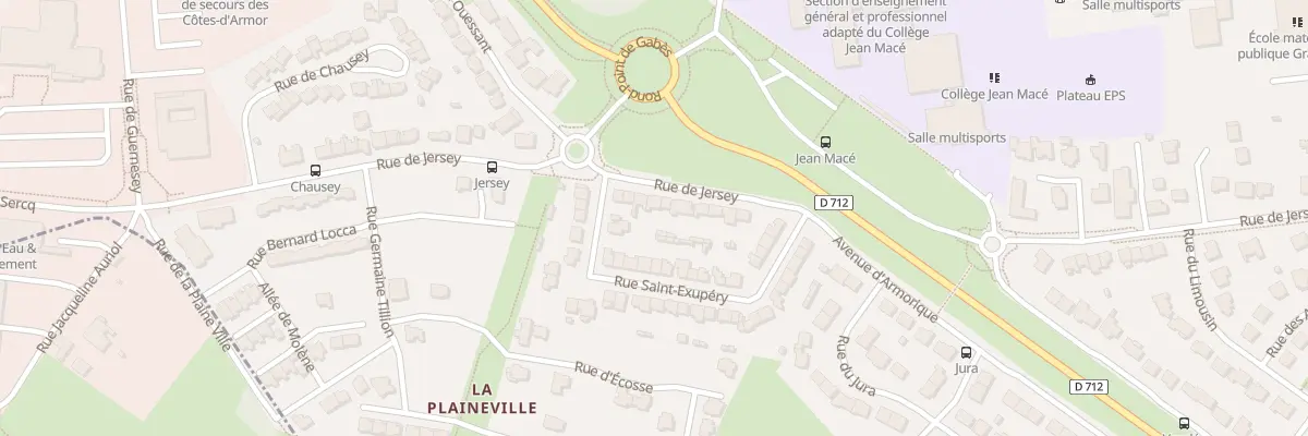 Plan du 103 Rue de Jersey à Saint-Brieuc