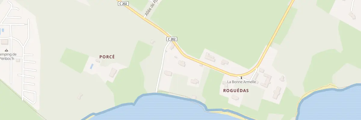 Plan du 62 Rte de Roguédas à Arradon