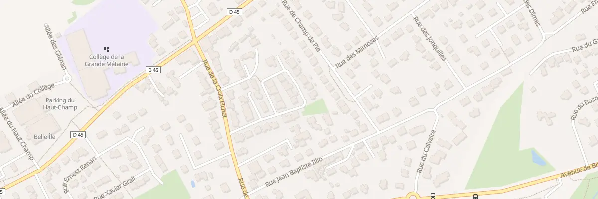 Plan du 1 Rue du Pré Neuf à Ploufragan