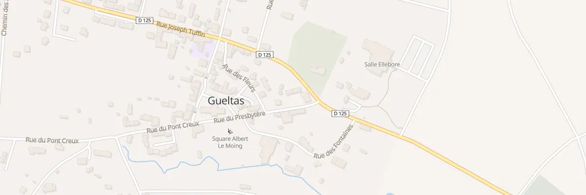 Plan du 4 Rue du Presbytère à Gueltas