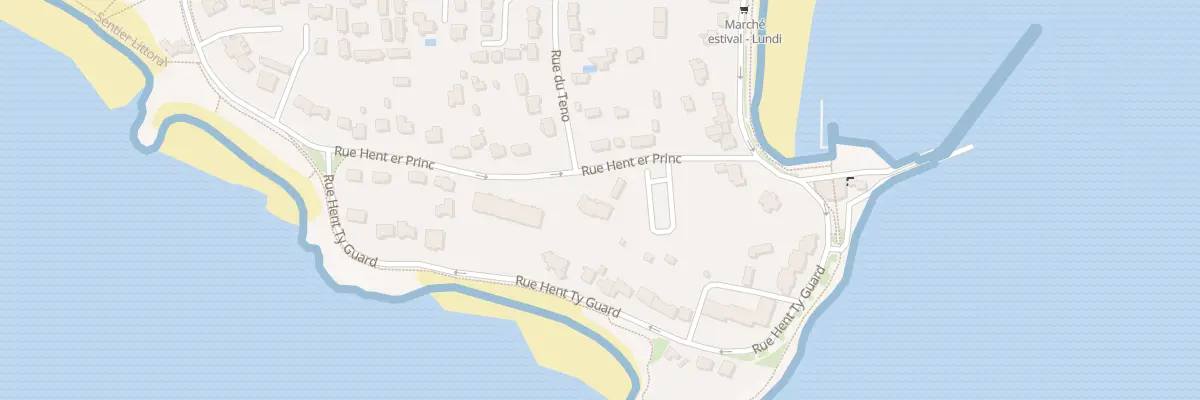 Plan du 7 Rue Hent Er Princ à Sarzeau