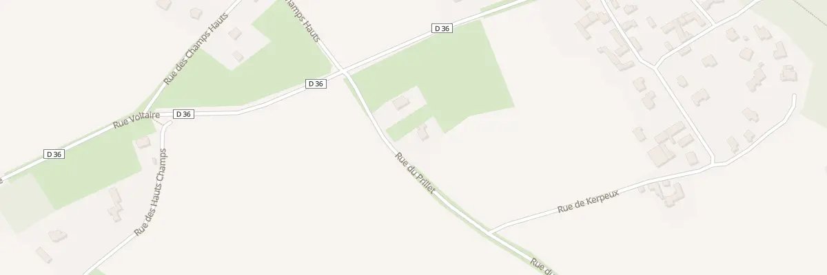 Plan du 3 Rue du Prillet à Plérin