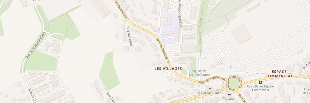 Plan du 17 Rue de Penthièvre à Saint-Brieuc