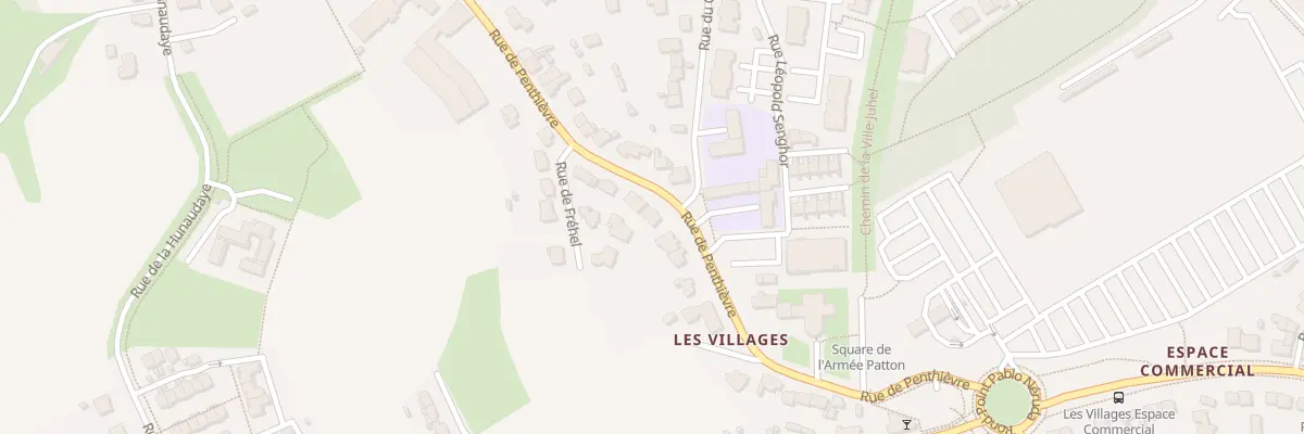 Plan du 21 Rue de Penthièvre à Saint-Brieuc