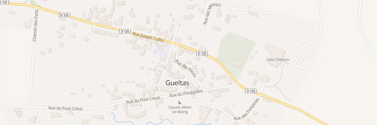 Plan du 5 Rue des Fleurs à Gueltas
