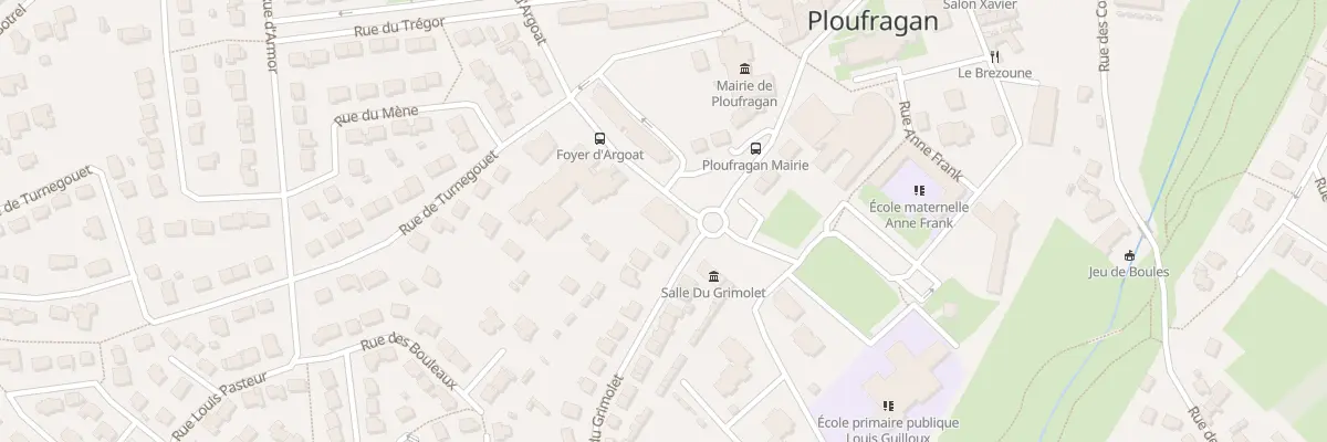 Plan du 34 Rue d’Argoat à Ploufragan