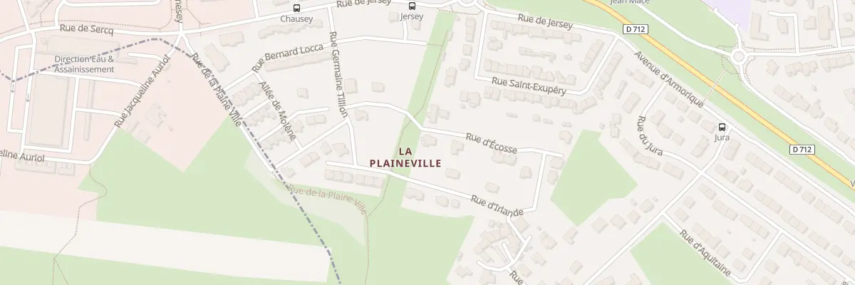 Plan du 1 Rue d’Ecosse à Saint-Brieuc