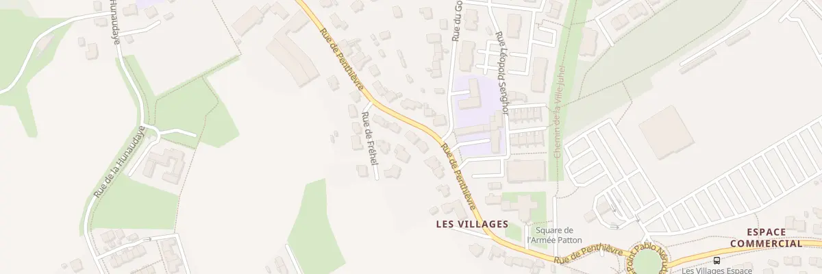 Plan du 23 Rue de Penthièvre à Saint-Brieuc