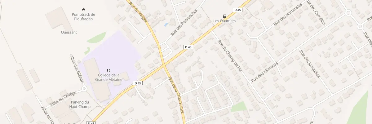 Plan du 6 Rue des Quartiers à Ploufragan