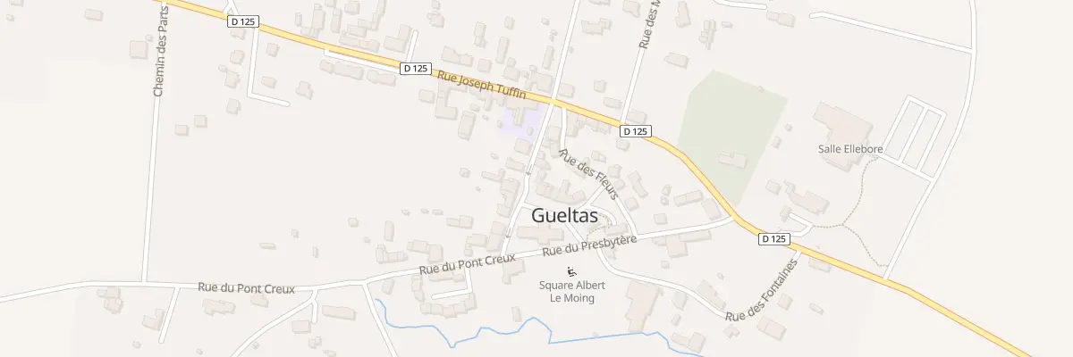Plan du 12 Pl de la Résistance à Gueltas