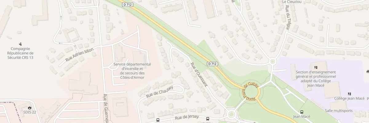 Plan du 17 Rue d’Ouessant à Saint-Brieuc