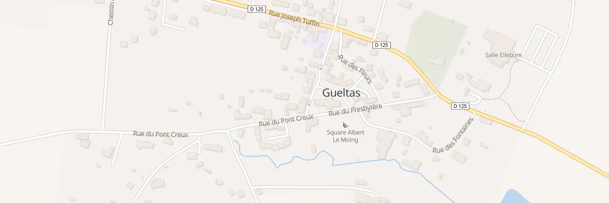 Plan du 12 Rue Saint-Gildas à Gueltas