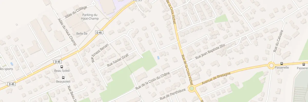 Plan du 1 Rue du Clos du Seigle à Ploufragan