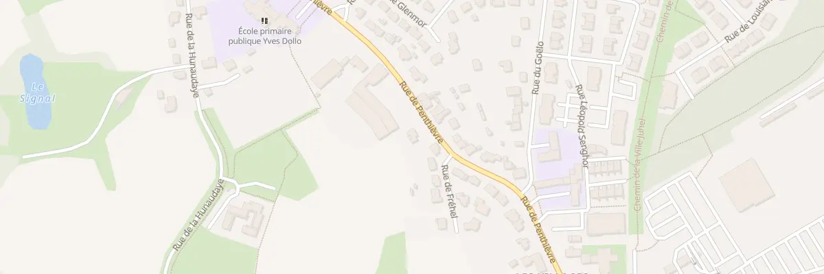 Plan du 35 Rue de Penthièvre à Saint-Brieuc